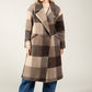 Soft Touch Check Trench Coat