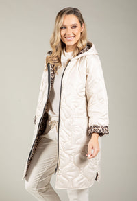 Hooded Quilted Coat