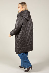 Longline Quilted Coat