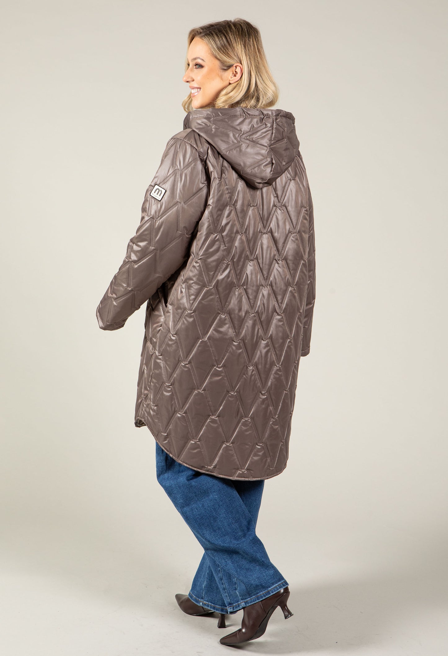 Hooded Quilted Coat