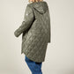 Hooded Quilted Coat
