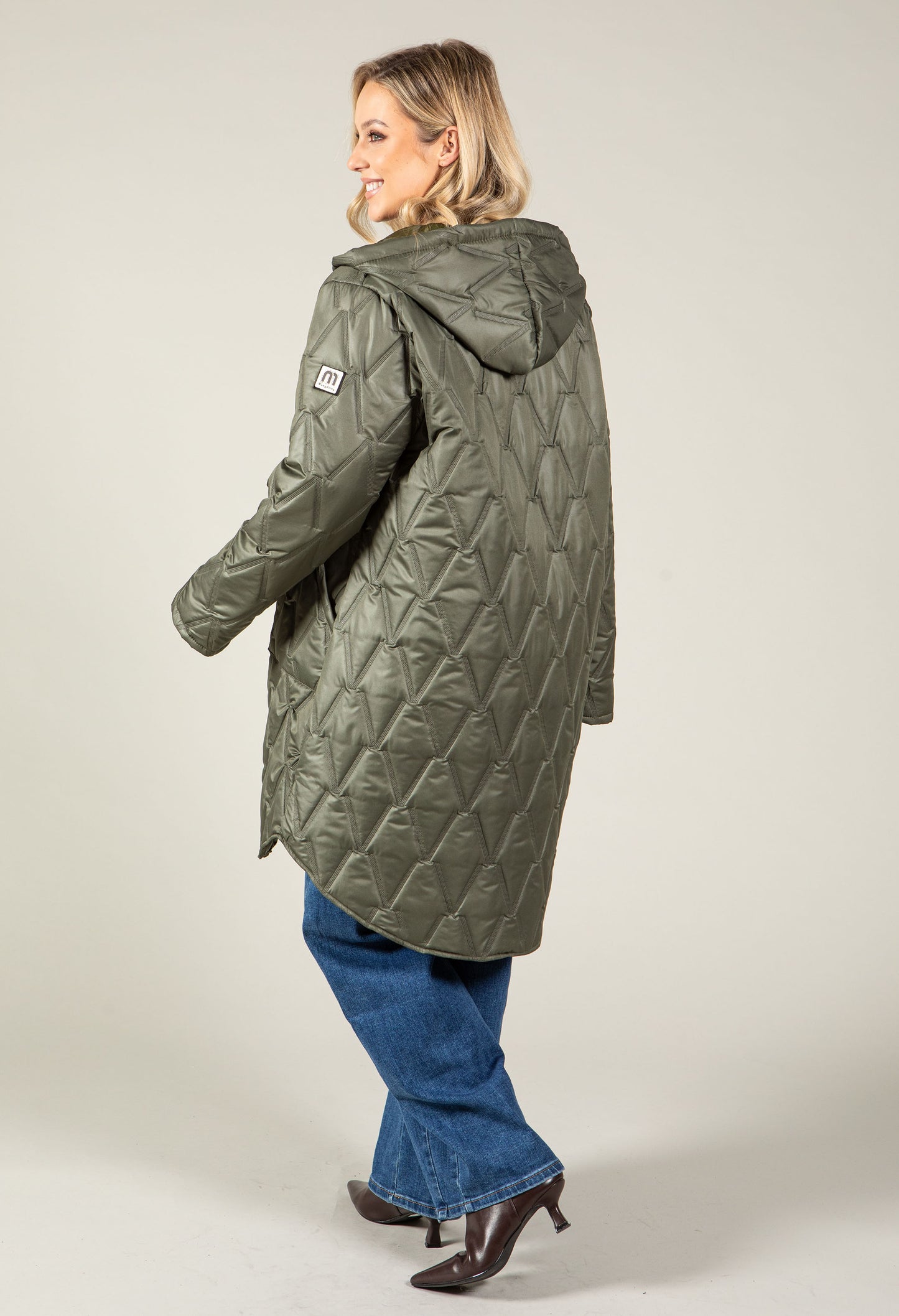 Hooded Quilted Coat