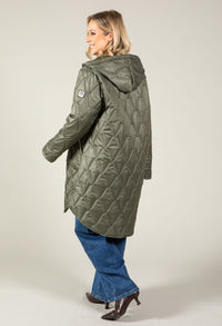 Hooded Quilted Coat