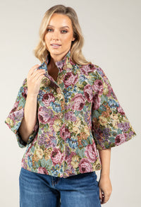 Floral Design Jacket