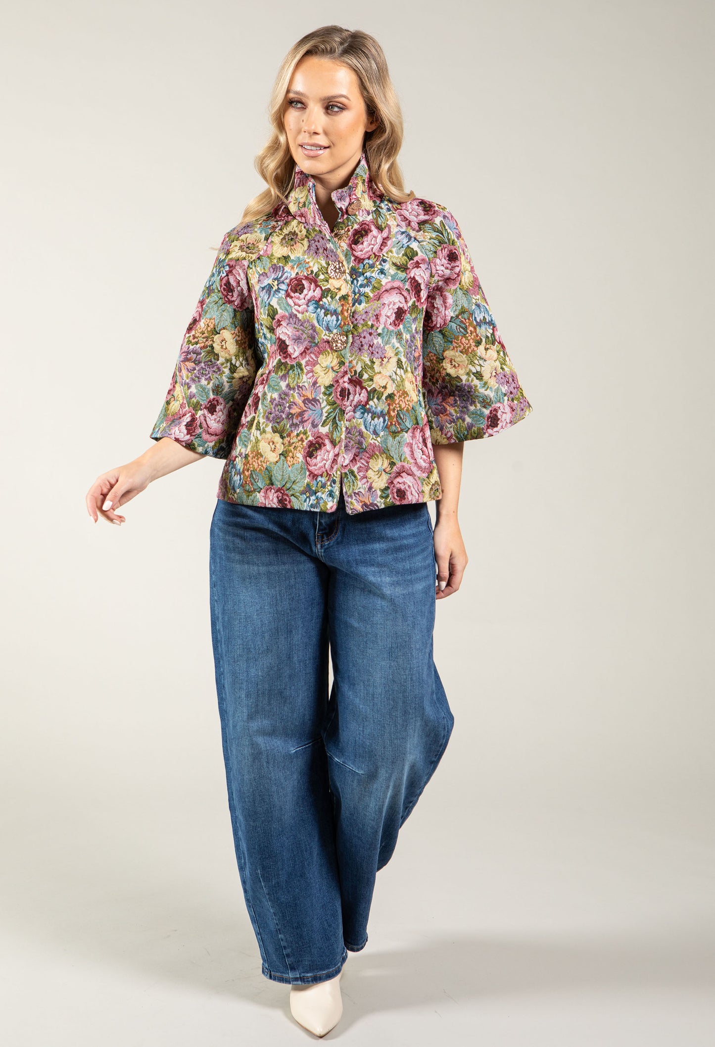 Floral Design Jacket