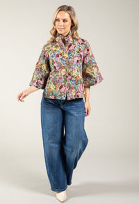 Floral Design Jacket