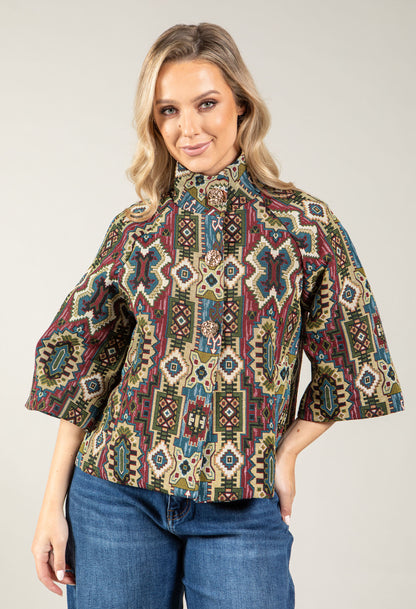 Aztec Design Jacket
