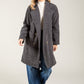 Buttoned Soft Boucle Coat