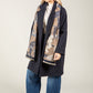 Buttoned Soft Boucle Coat