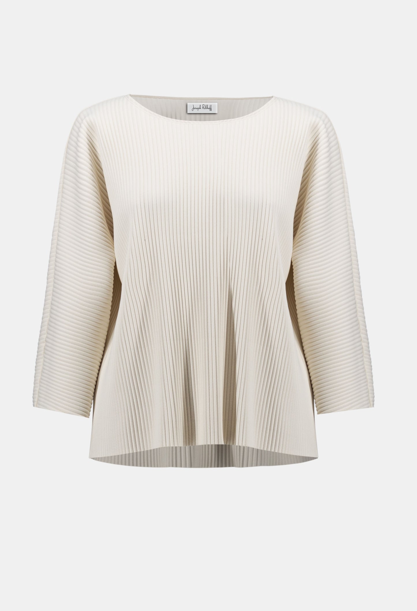 Pleated Scuba Crepe Boxy Top