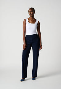 High-waisted Formal Trousers