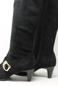 Buckle Knee High Boot