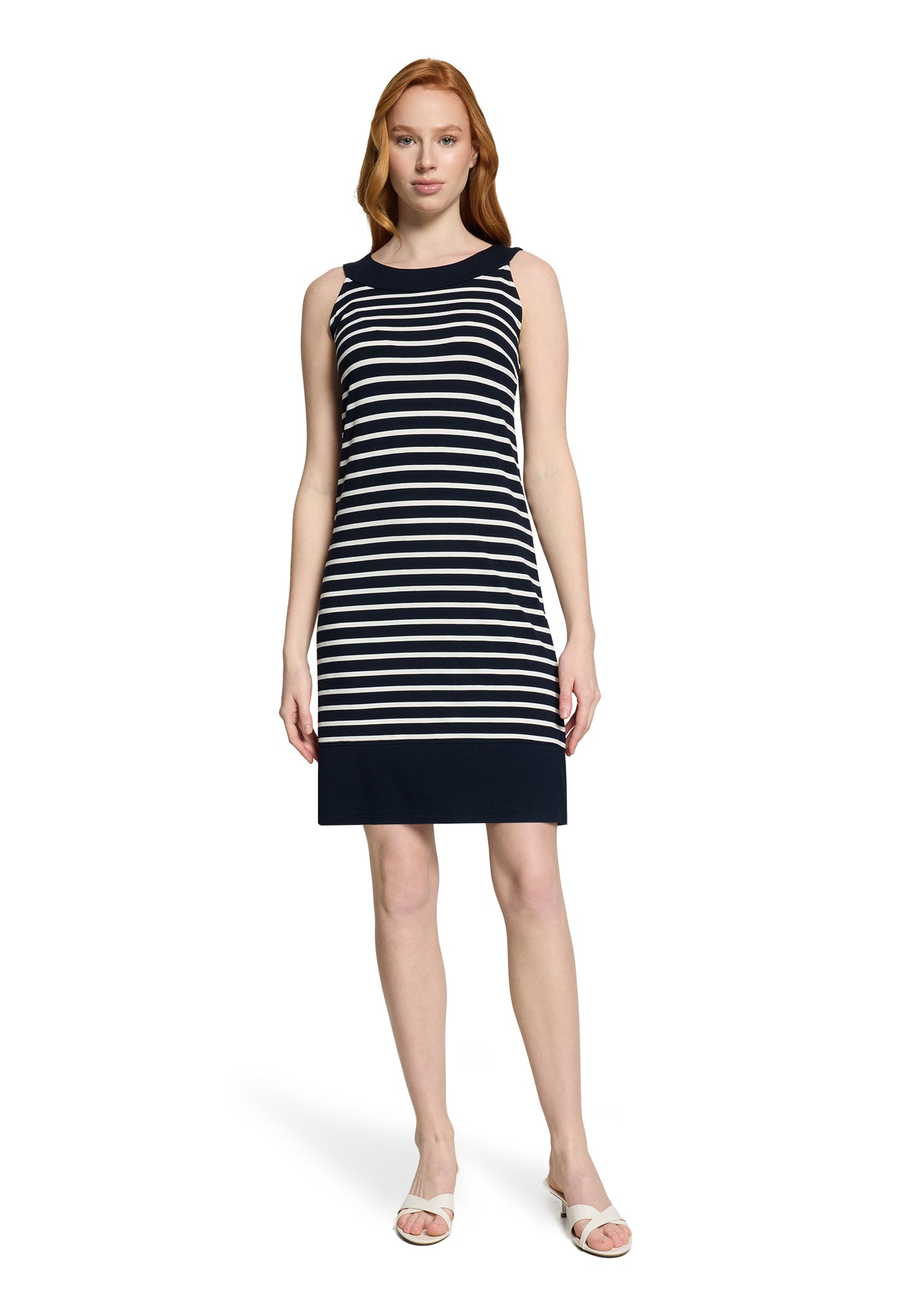 Striped Short Jersey Dress