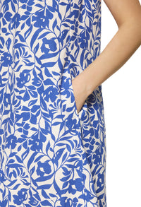 Floral Linen Dress