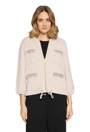 Front Pocket Zip-Up Jacket
