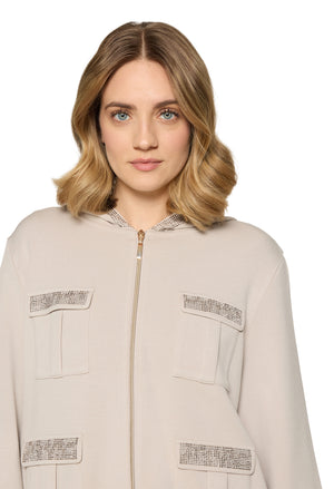 Front Pocket Zip-Up Jacket