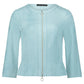 Faux Suede Zip-Up Jacket