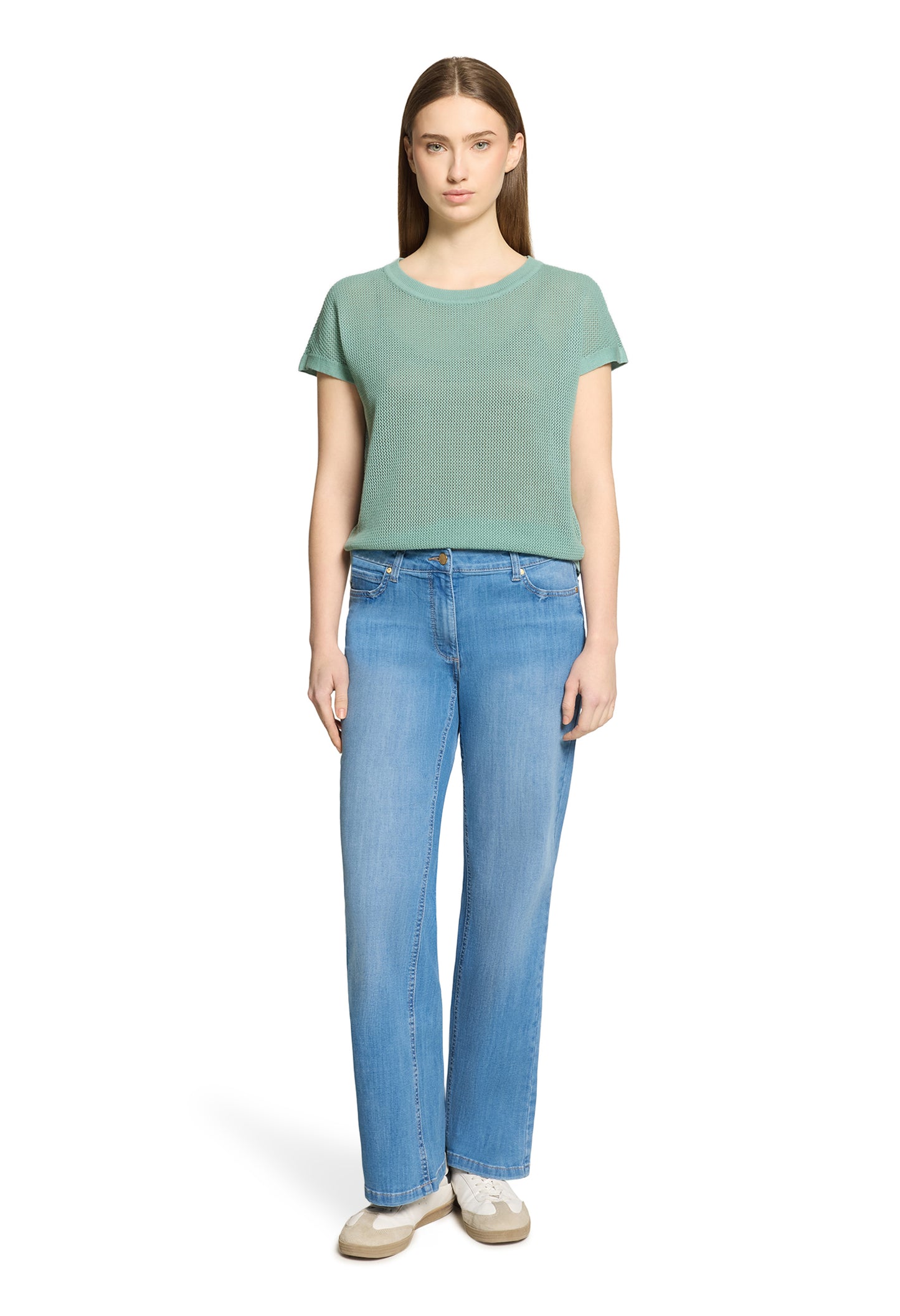 Short Sleeve Knit Jumper