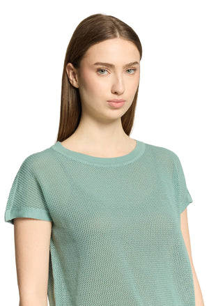 Short Sleeve Knit Jumper