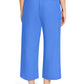 Wide Leg Linen Blend Trousers