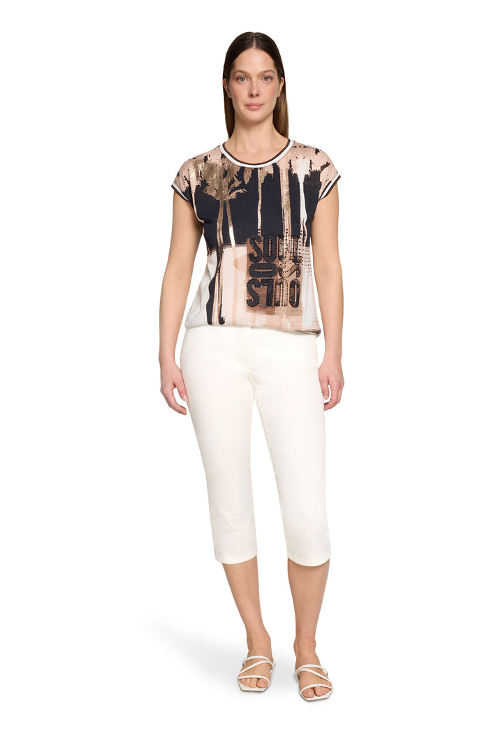 Slim Fit Summer Capris