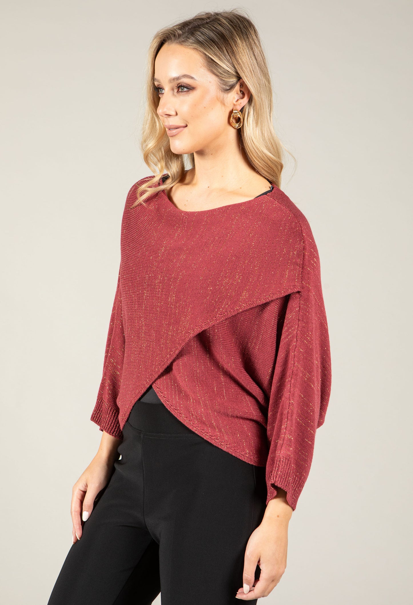 Asymmetrical Knit Jumper