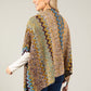 Vintage Style Knit Poncho