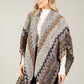Vintage Style Knit Poncho
