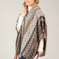 Vintage Style Knit Poncho