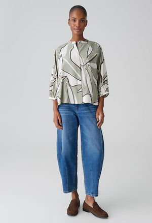 Faloom Fine Print Blouse