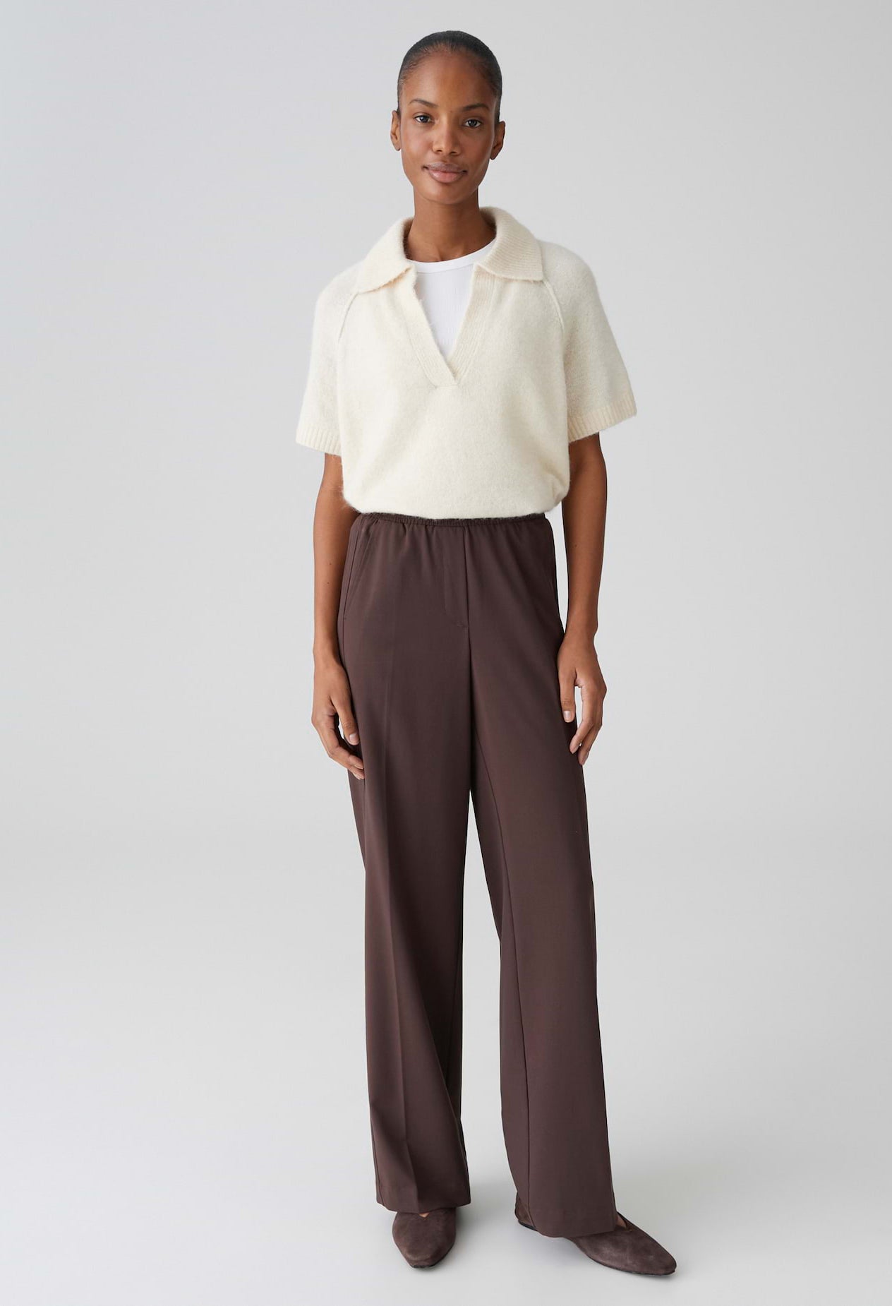 Melane Bloom Wide Leg Trousers