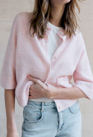 Dathena Boxy half sleeve cardigan