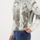 Gallery print Turtleneck Knit Top