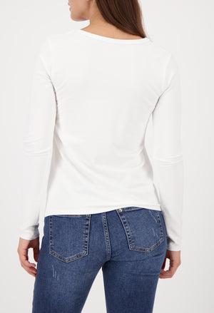 Printed Long Sleeve Top