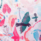Bird Print Satin Touch Scarf