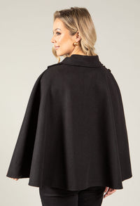Buttoned Cape