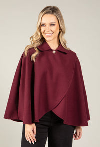 Buttoned Cape