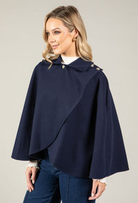 Buttoned Cape