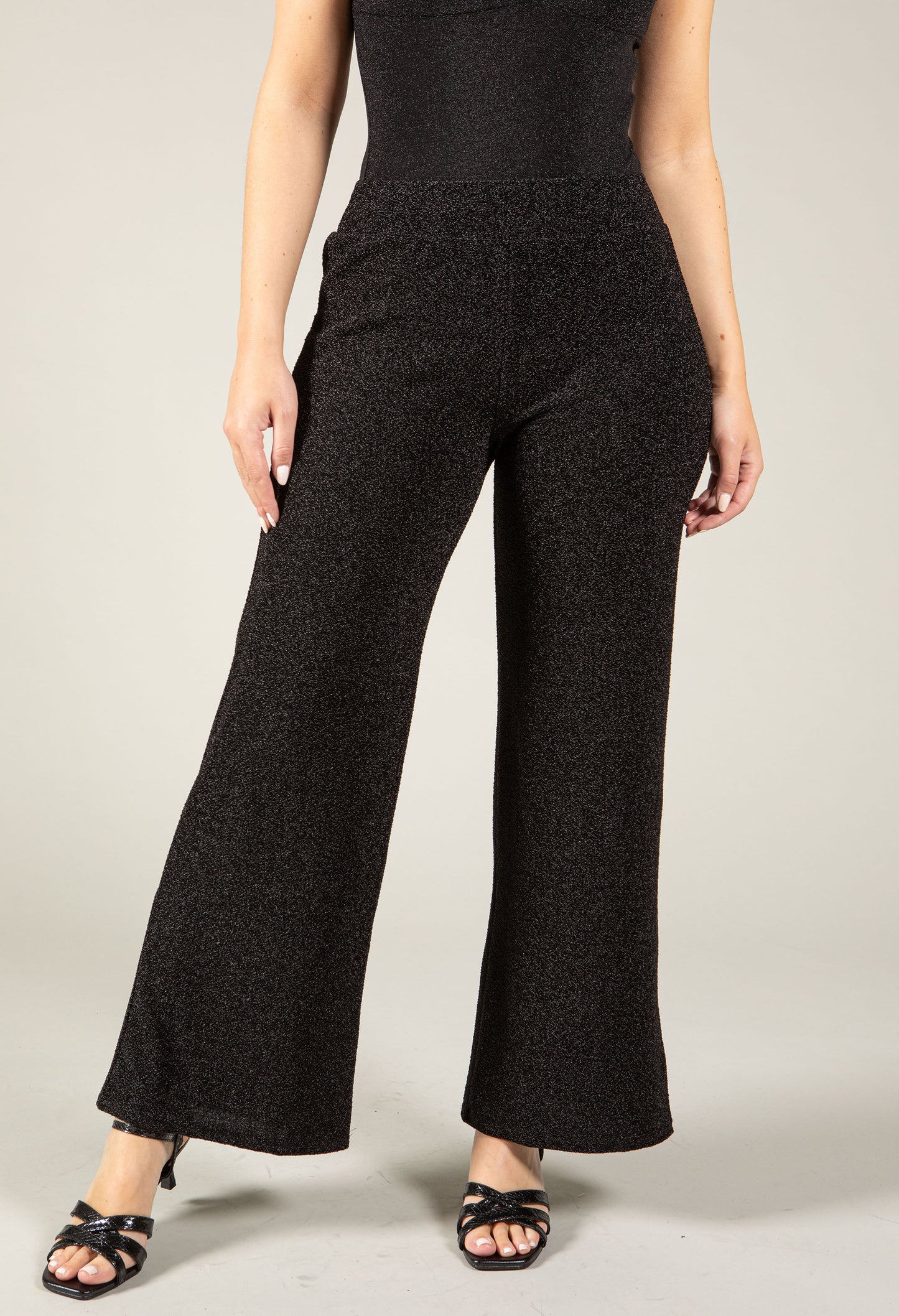 Sparkling Wide Leg Trousers