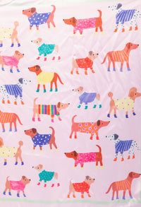 Dachshund Satin Touch Scarf