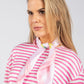 Floral Print Satin Touch Scarf