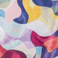 Geometric Print Satin Touch Scarf