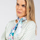 Floral Print Satin Touch Scarf