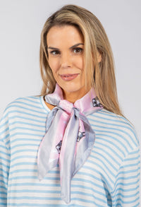 French Bulldog Satin Scarf