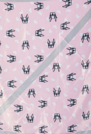 French Bulldog Satin Scarf