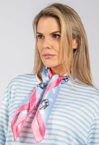 French Bulldog Satin Scarf