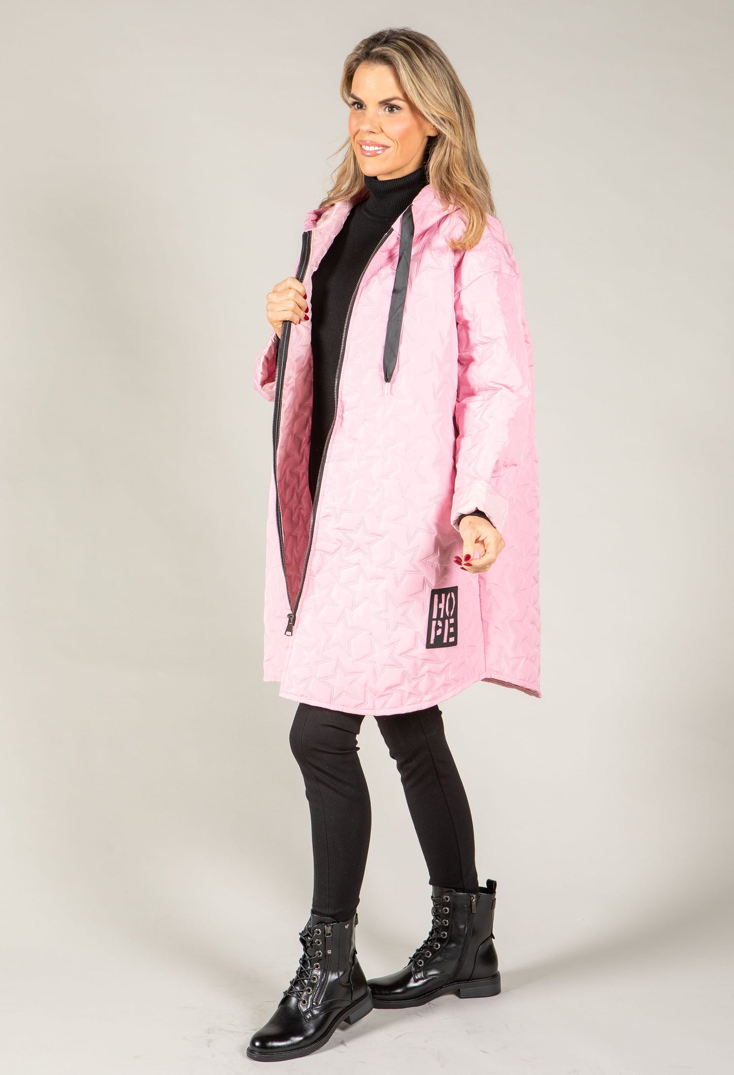 Star Quilted Coat