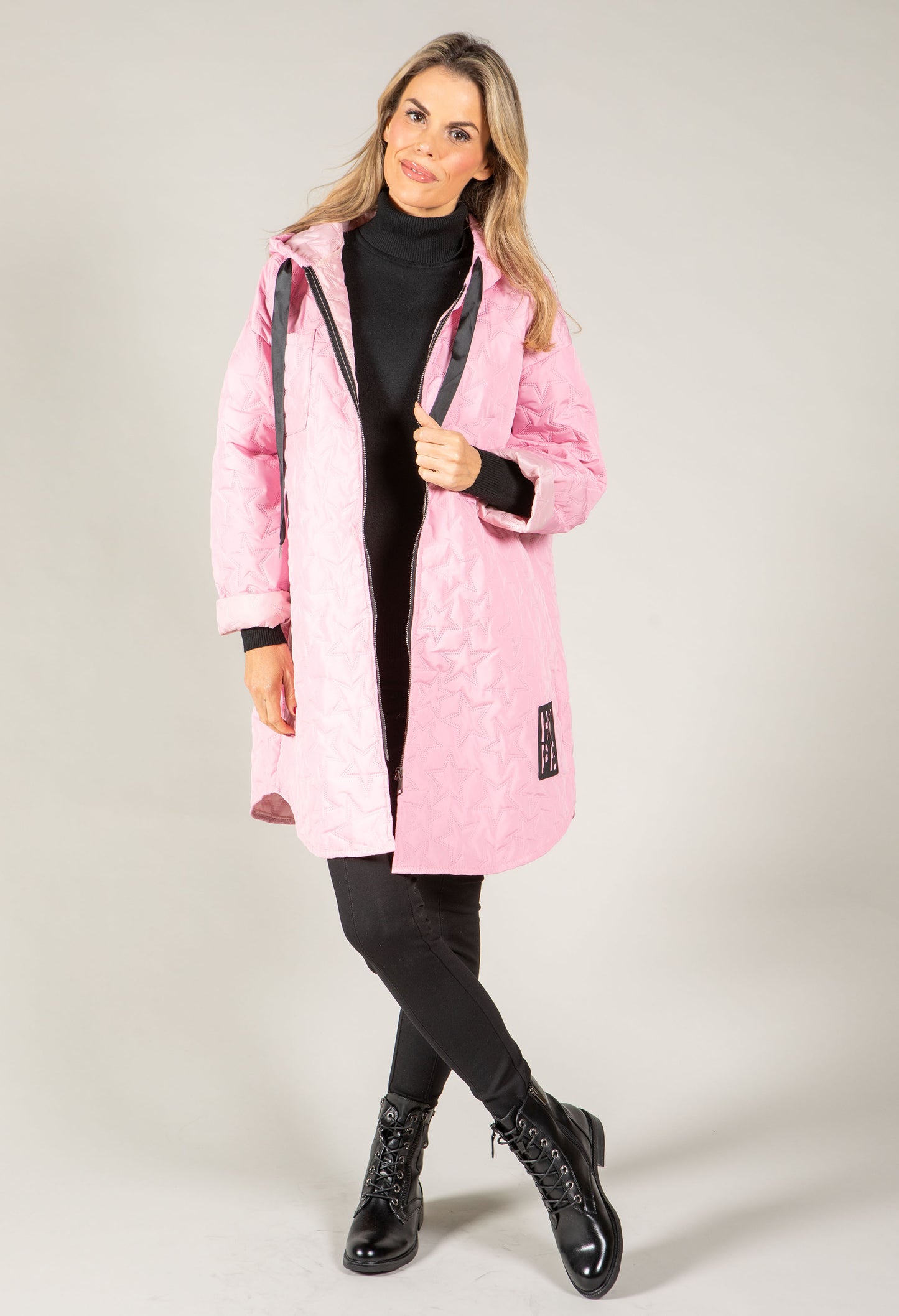 Star Quilted Coat