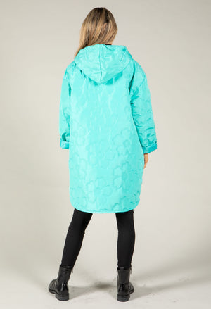 Floral Quilted Coat