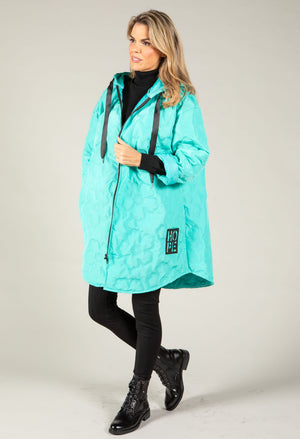 Floral Quilted Coat